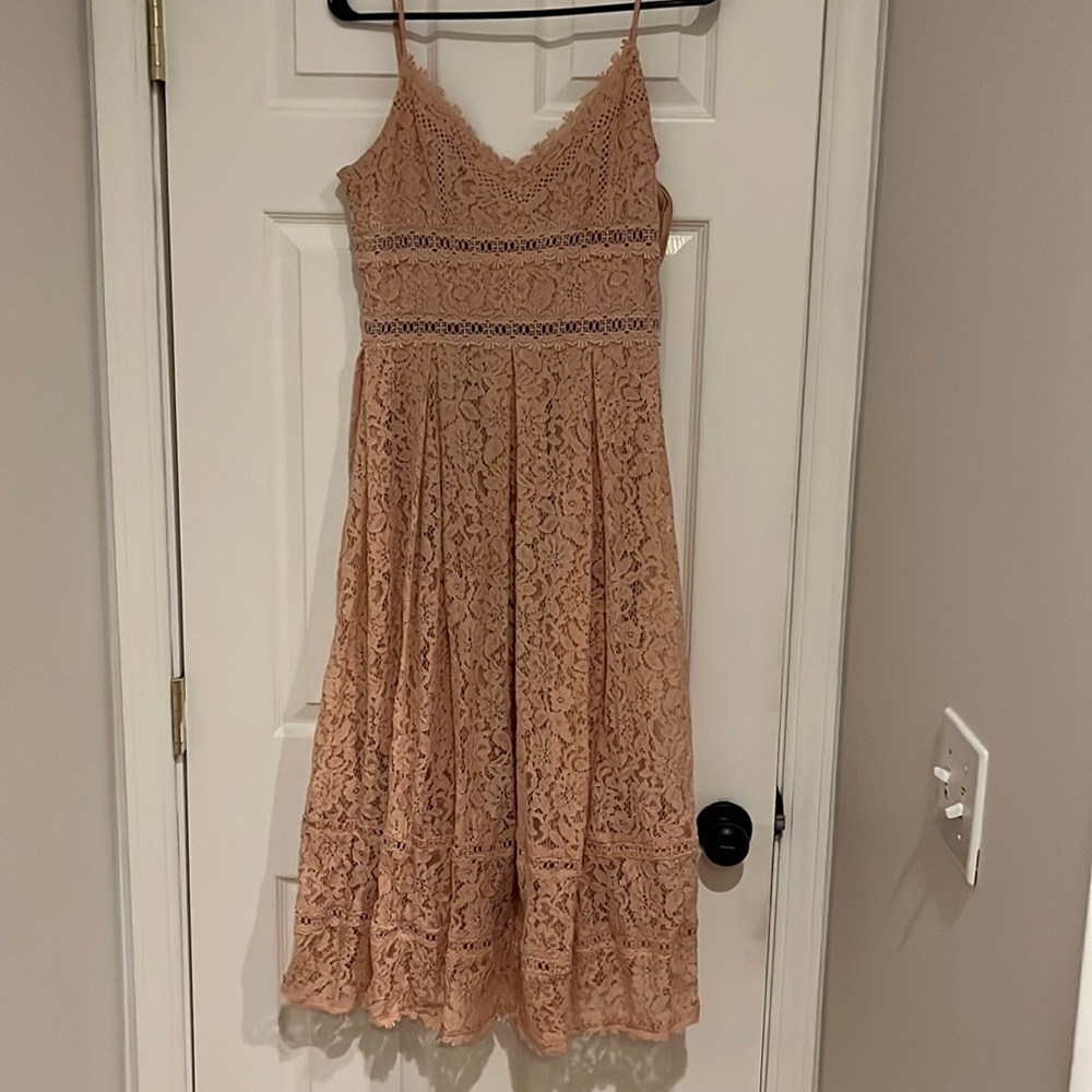 Lacey Pink Dress